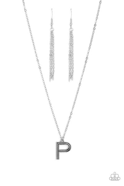 Leave Your Initials - Silver - P