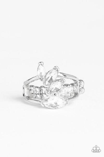 Rhinestone Stunner- White