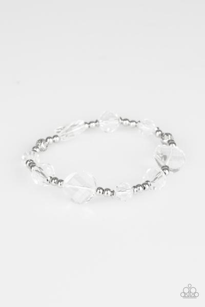 Starry-Eyed Elegance - White