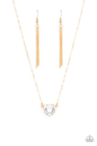 She Works HEART For The Money - Gold