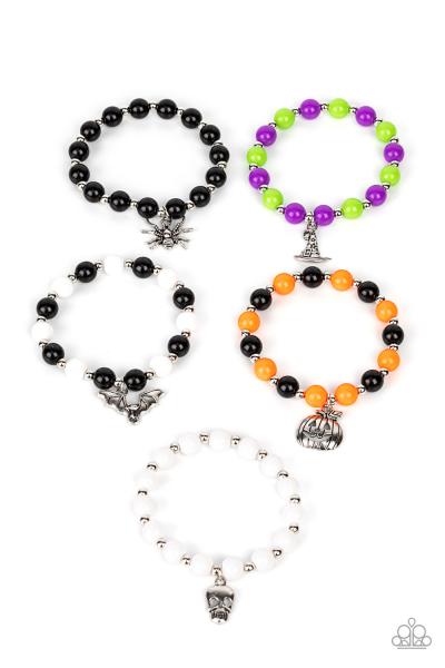 SS-Halloween ghoulish charm braclets 