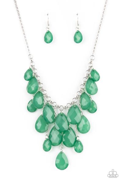 ​Front Row Flamboyance - Green