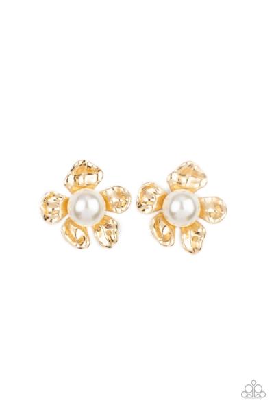 ​Apple Blossom Pearls - Gold